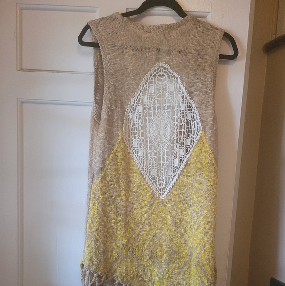 Croquet bohemian vest - Picture 3 of 3